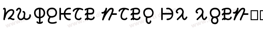 Kweisar Maru CN Norm字体转换